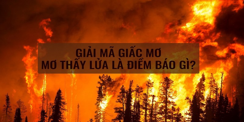 Chiêm bao thấy một ngọn lửa có màu xanh là điềm báo tốt