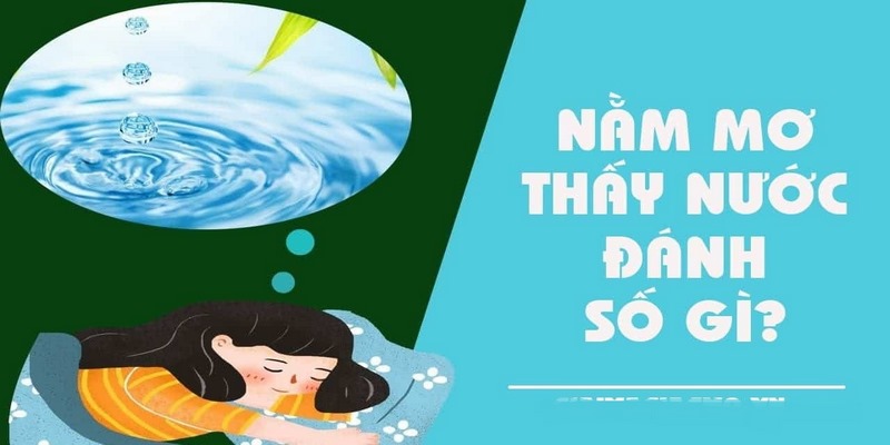 Nằm mơ thấy nước đánh số gì?