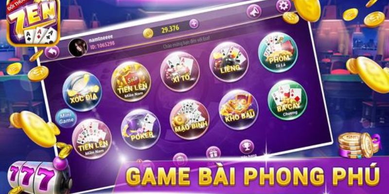 game bài trực tuyến đổi thưởng